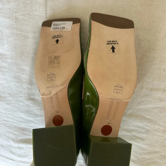 MIISTA Serena Green Olive Flats - Picture 5 of 6